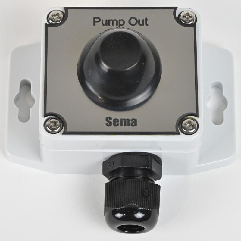 Pump Out Waterproof Push Button